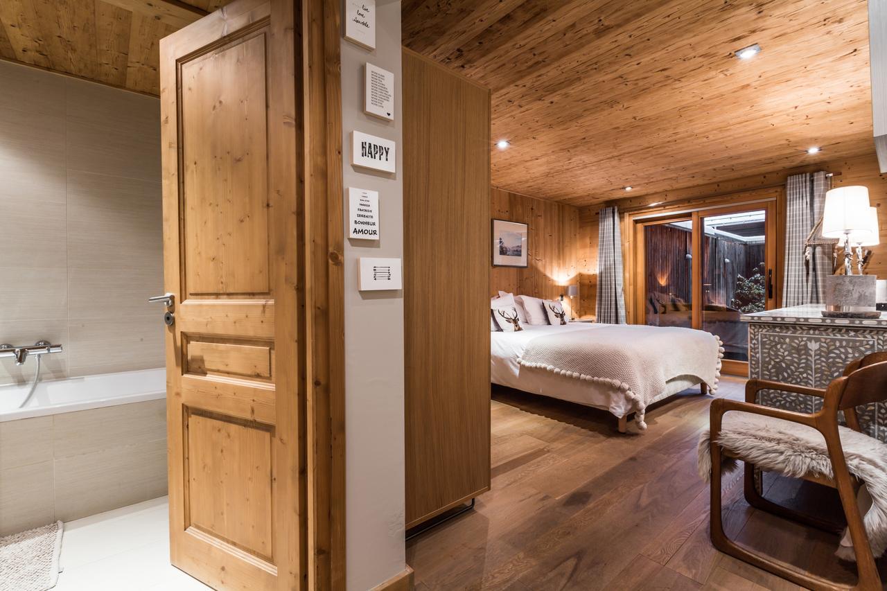 Apartment Au Bon Coin - Luxury Chamonix Hidden Haven, Mont Blanc View, Hot Tub And Garden Ngoại thất bức ảnh