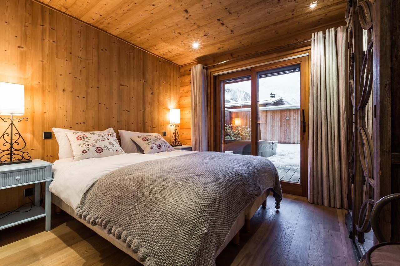 Apartment Au Bon Coin - Luxury Chamonix Hidden Haven, Mont Blanc View, Hot Tub And Garden Ngoại thất bức ảnh