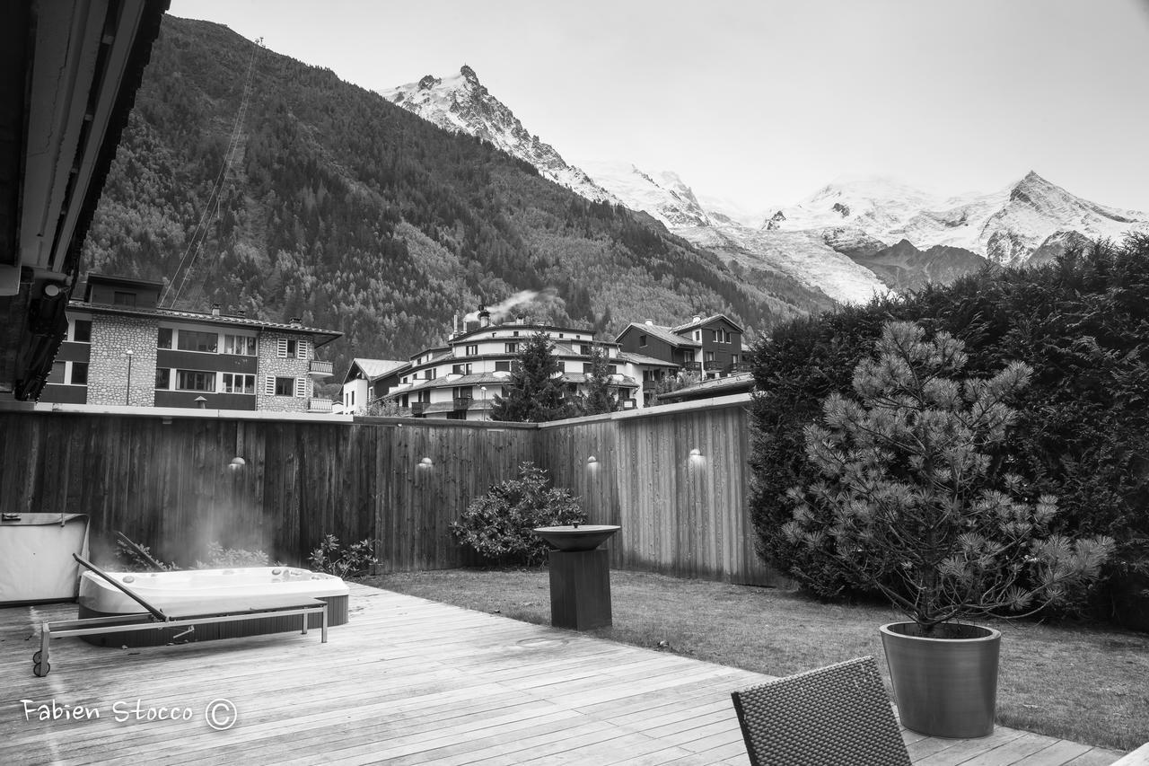 Apartment Au Bon Coin - Luxury Chamonix Hidden Haven, Mont Blanc View, Hot Tub And Garden Ngoại thất bức ảnh